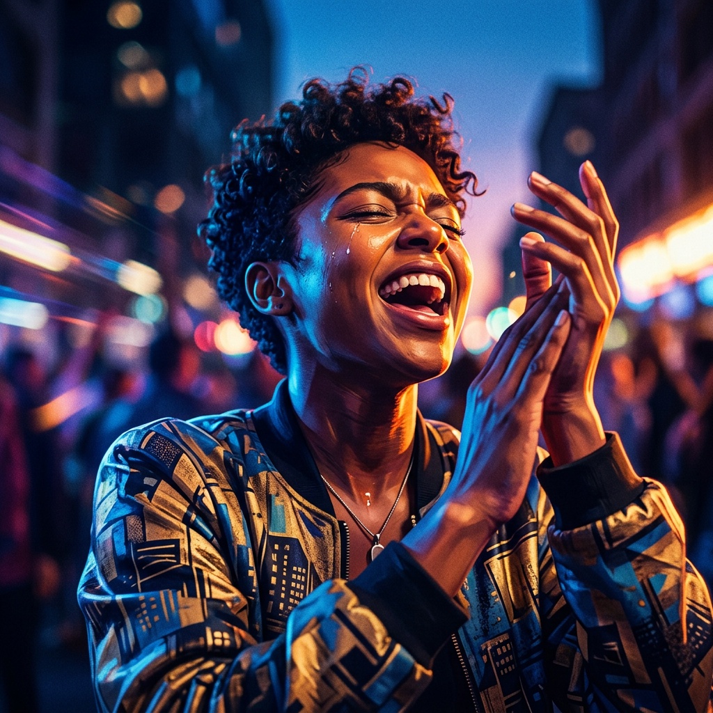 AI-generated cover for "Unashamed Praise"