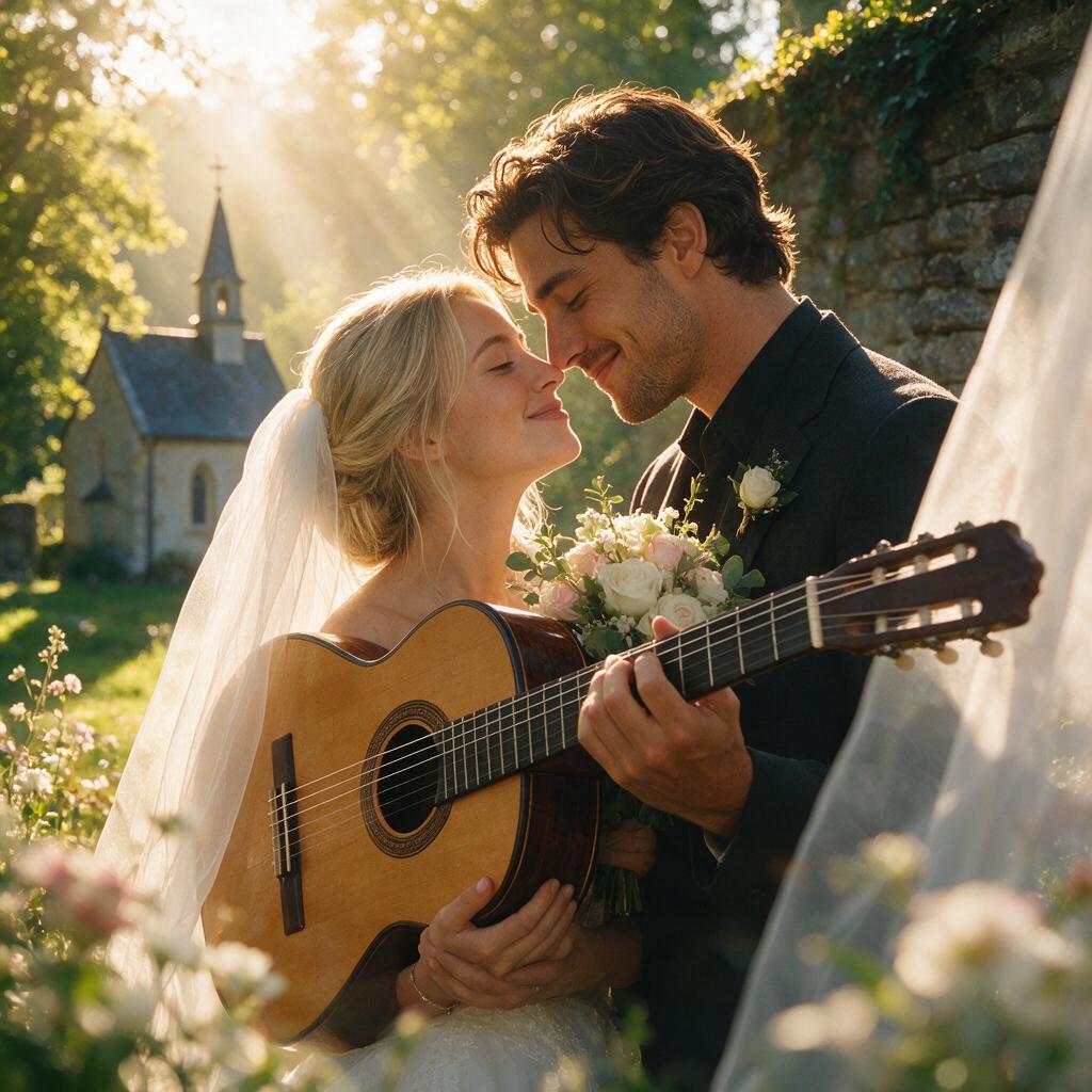 AI-generated cover for "Village Church Vows"