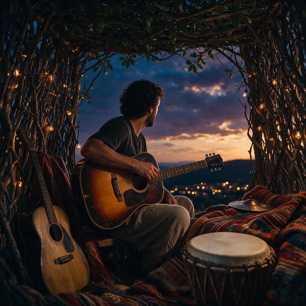 AI-generated cover for "Goodnight Sukkah (Bedtime Tune for the Class)"
