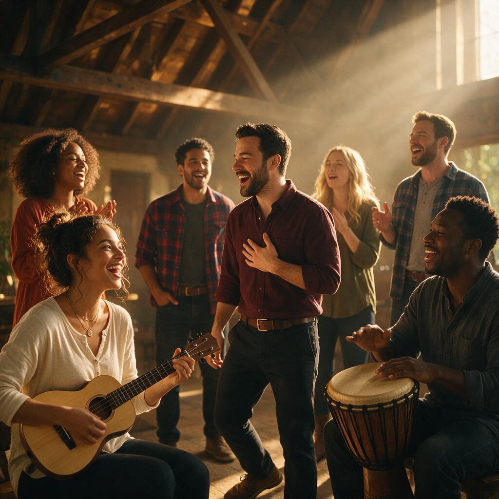 Circle Of Praise (Sunday School Action Song)