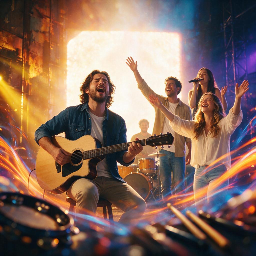 AI-generated cover for "Repeat the Good News (Sunday School Echo Song)"