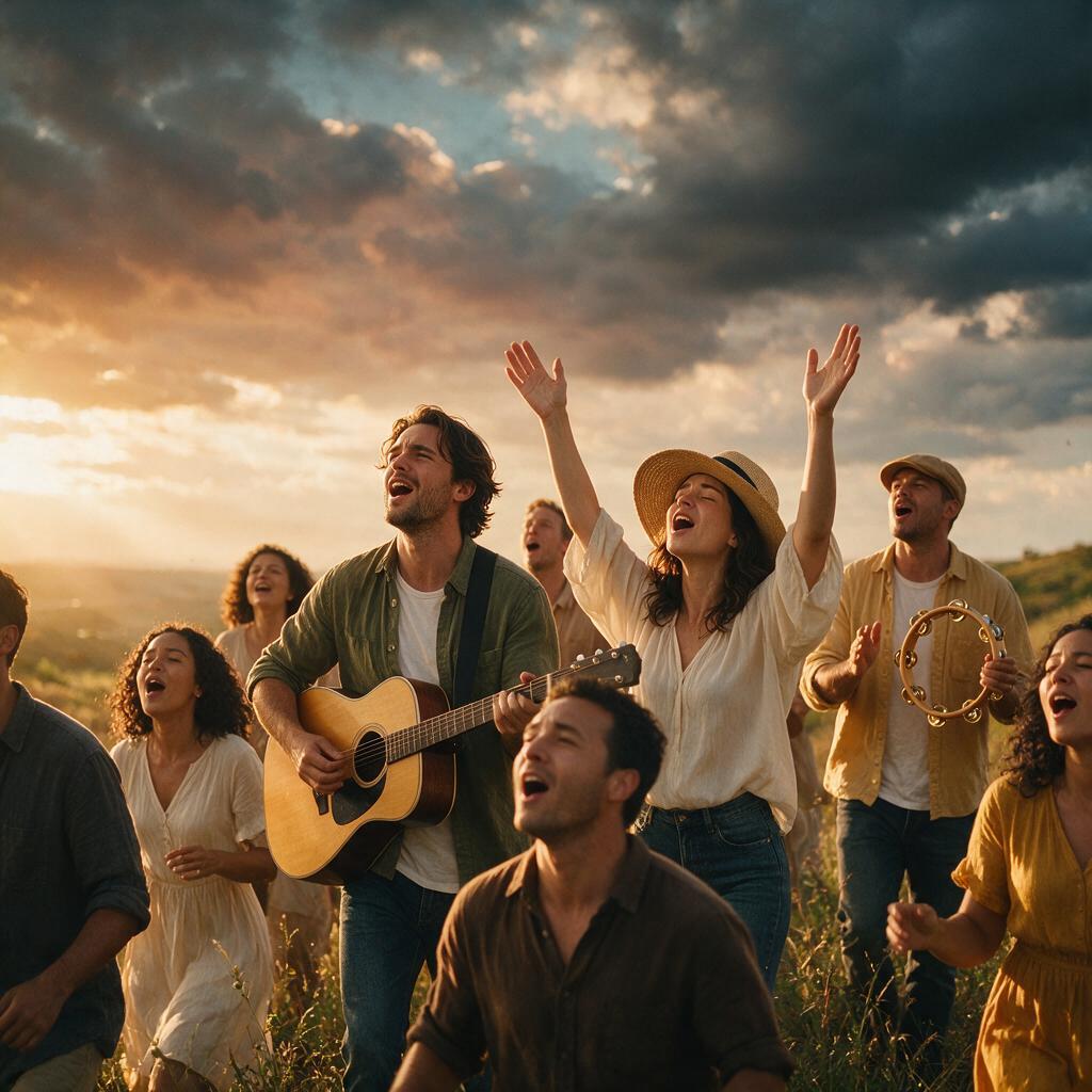 AI-generated cover for "Step of Faith (Sunday School Movement Song)"