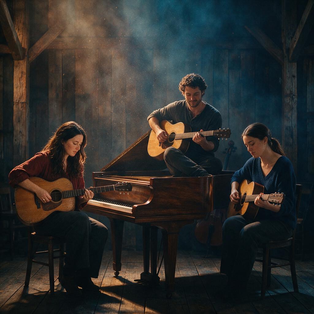 AI-generated cover for "Table Song (songs about healing and restoration)"