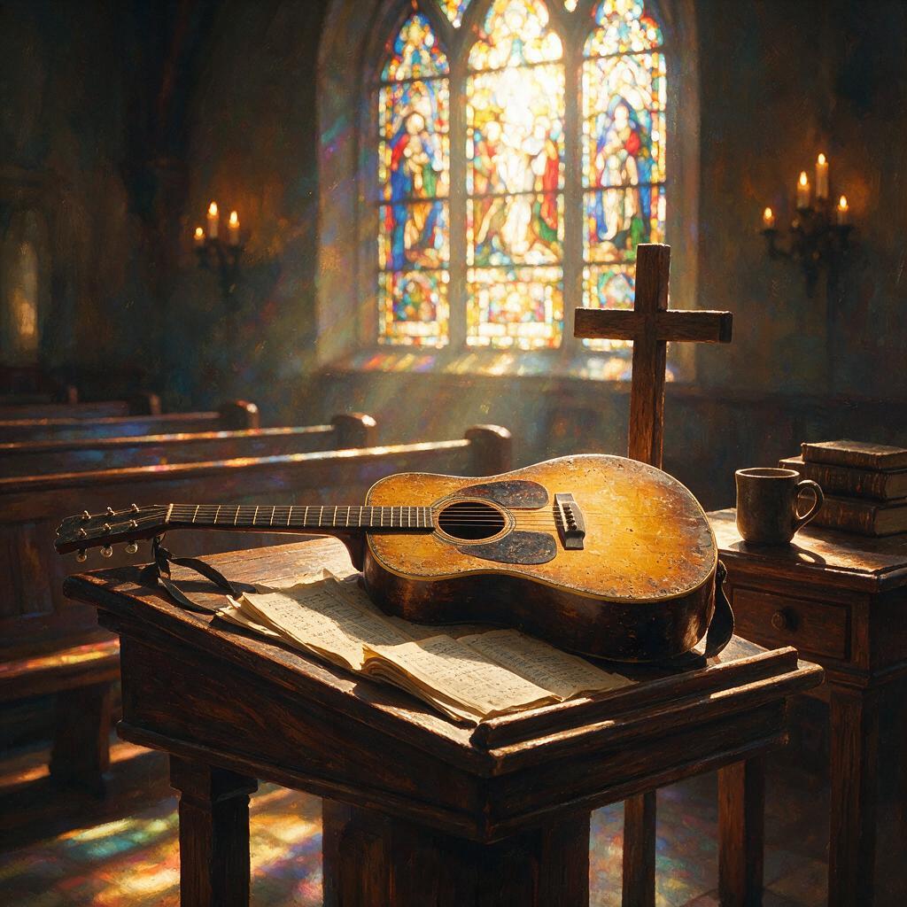 AI-generated cover for "Morning Prayer (guitar-led worship song)"