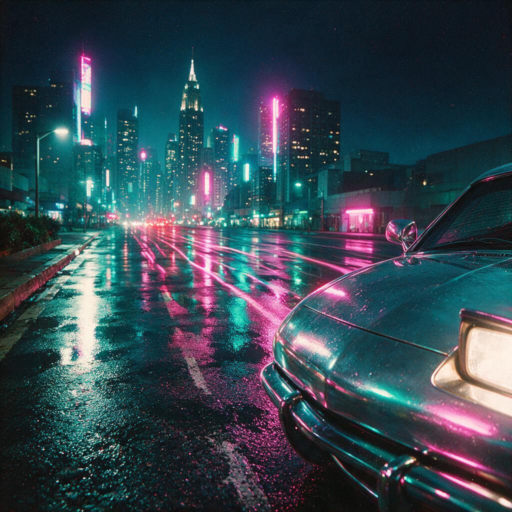 AI-generated cover for "Pulsefade (Vaporwave Mood Song)"