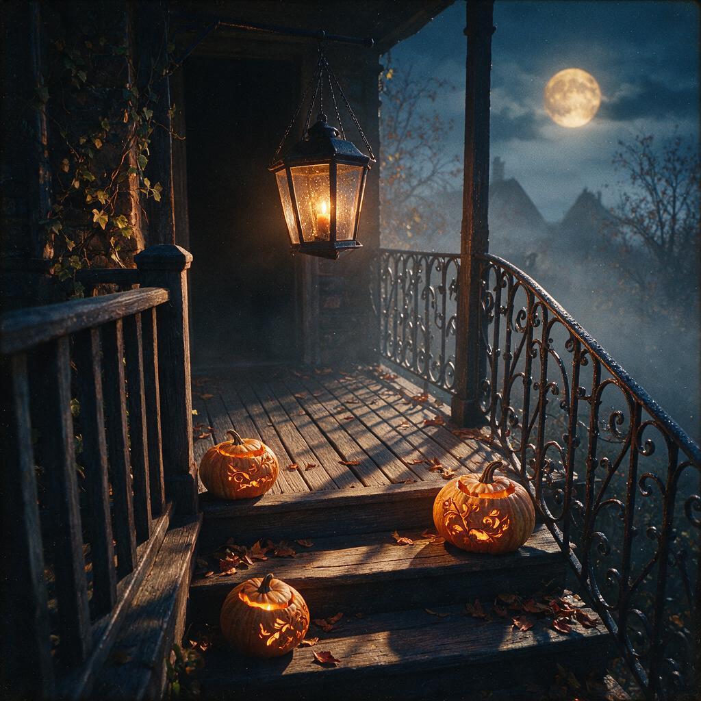 AI-generated cover art for "Matching Costumes (Halloween Love Song for Couples)"