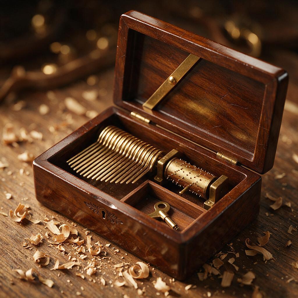 Boxed Bloom (Custom Music Box With Custom Song Song)