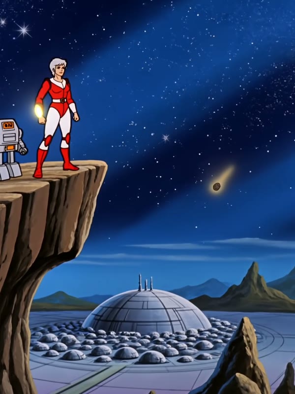 Saturday Morning Cartoon cartoon style example