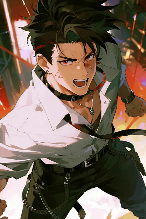 Aesthetic anime PFP with dreamy composition