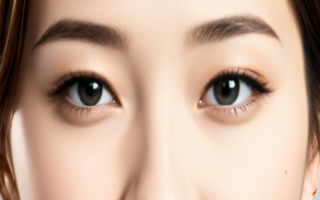 Damaged portrait upscaled by Pro Upscaler: Different face: new eyes, brows, skin tone