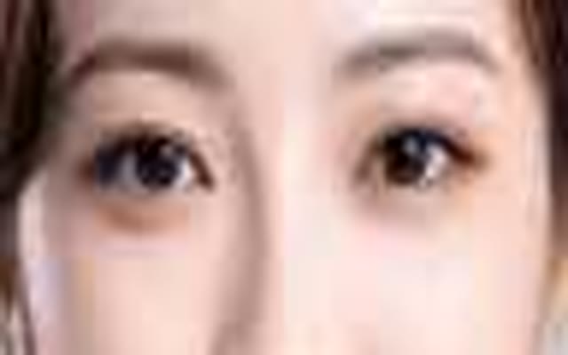 Damaged portrait: Input (plain resize)