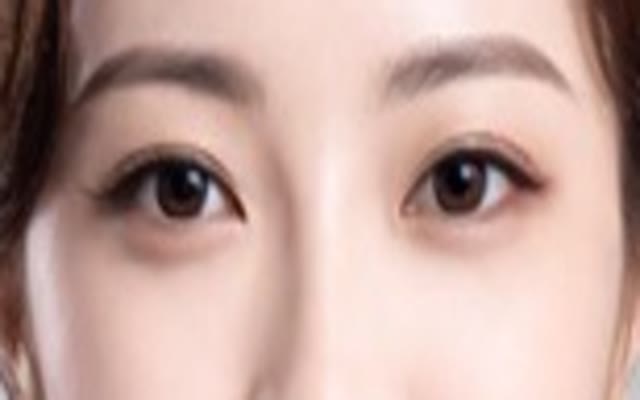 Clean, small portrait: input, plainly enlarged