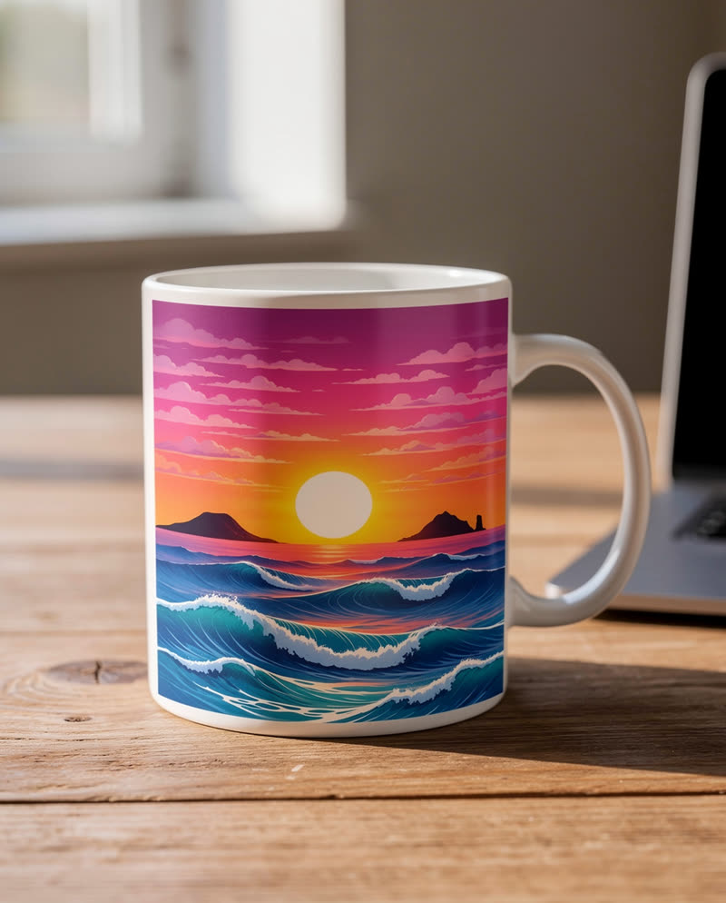Artwork on a mug: result